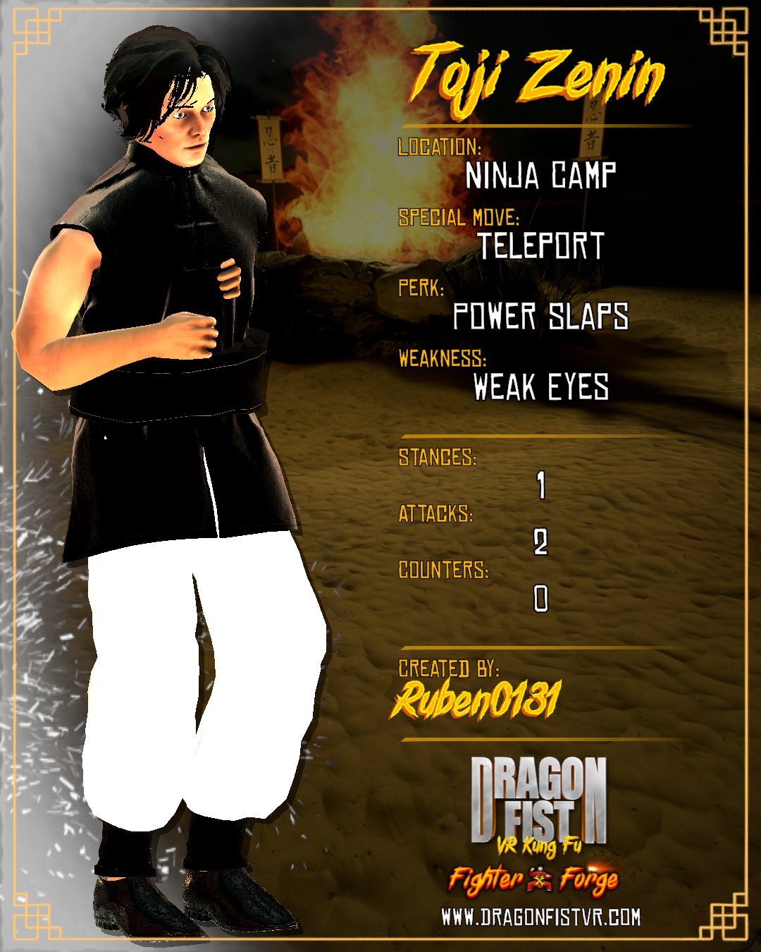 Toji Zenin - Created By: Ruben0131